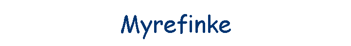 Myrefinke