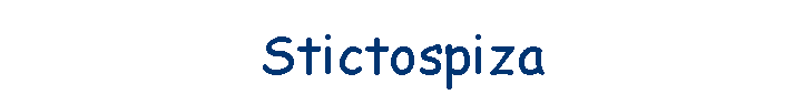 Stictospiza